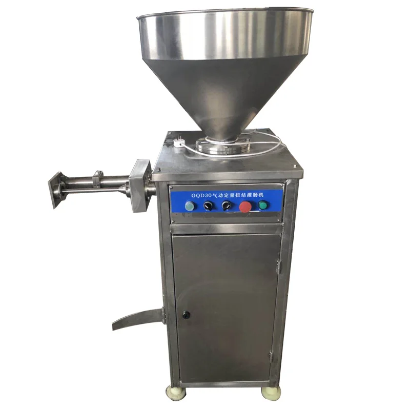 300kg/h Stainless Steel Sausage Making Machine Sausage Filling Machine With Automatic Twisting For Sale