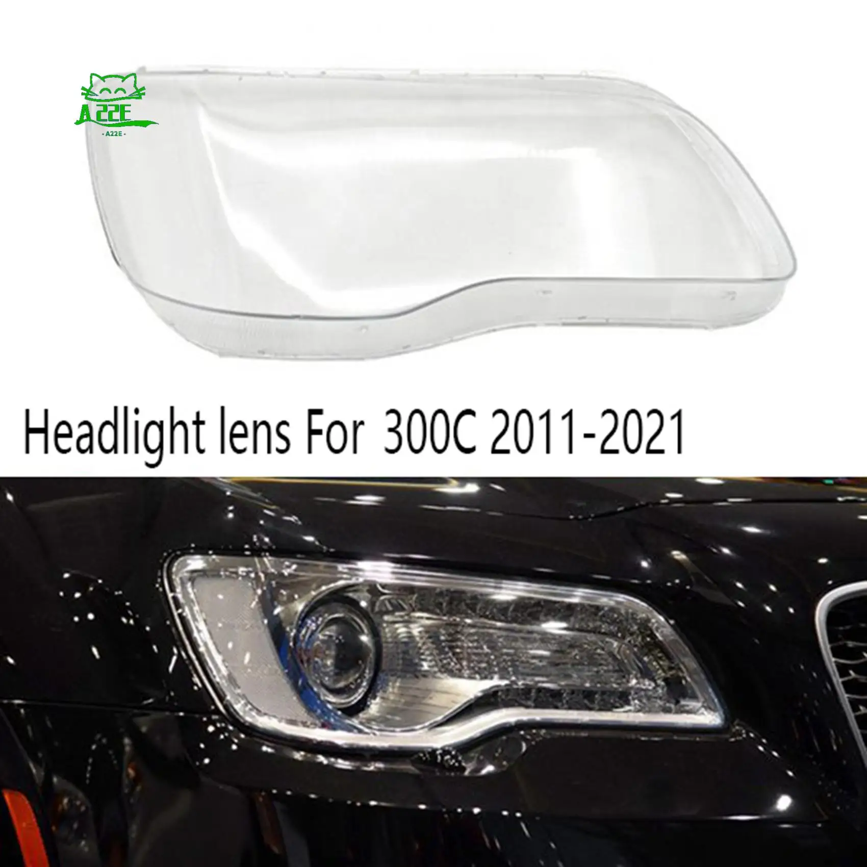 

A22E-1 Piece Headlight Shade Front Headlight Shell Lamp For 2011-2021 Right