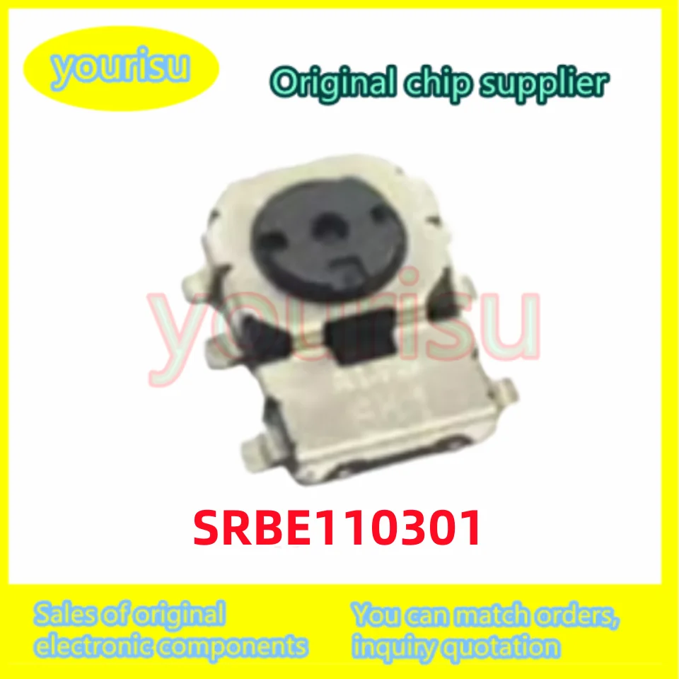 2-10Pcs/Lot Original SRBE110301 SMD Thin Rotary Encoding Switch 12 Positioning 6 Pulse 1 Axis