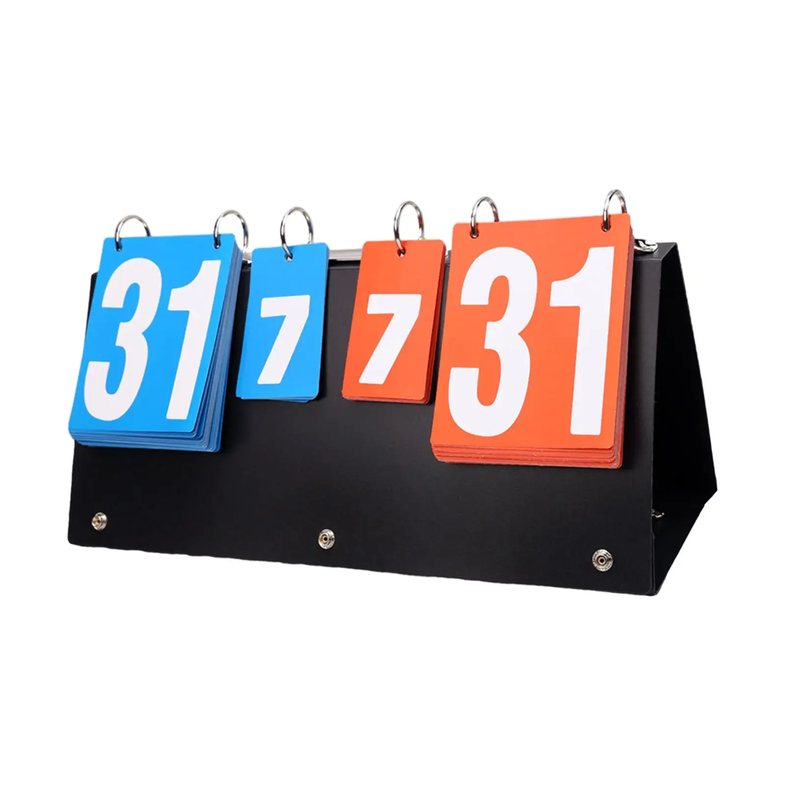 

Tabletop Scoreboard Flip Scoreboard Flipper Numbers Scoreboard Scorekeeper for