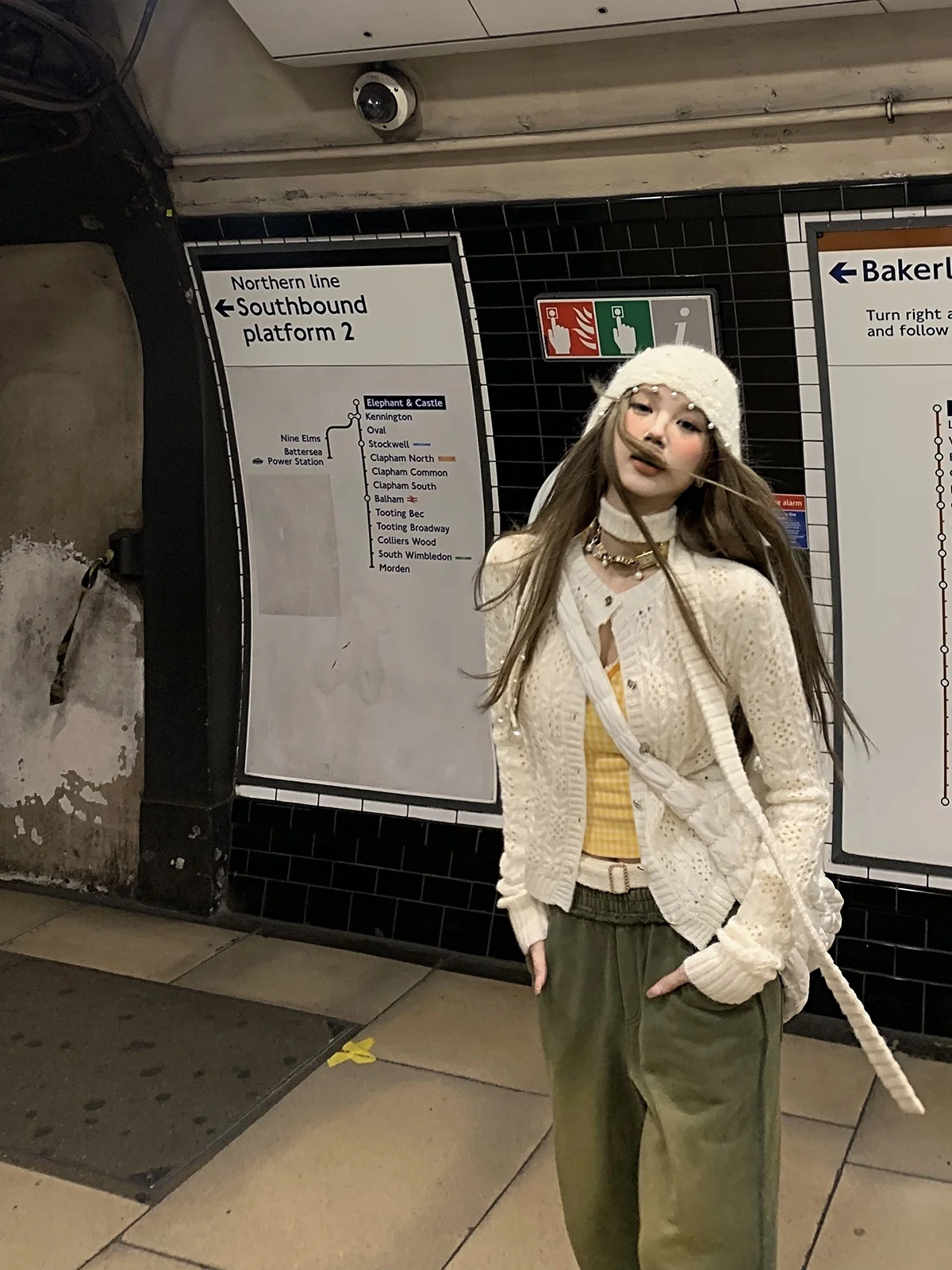 

Tongiiuu женский вязаный свитер, кардиган с v-образным вырезом, кружевной внутренний топ, зимний теплый длинный свек, цвет стандартной посадки