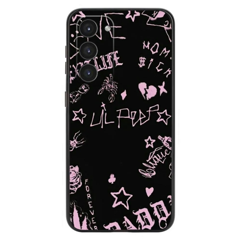 Rapper Lil P-Peep Phone Case For Samsung Galaxy A20,A21s,A22,A31,A32,A52,A53,A72,73,A80,A91 Soft Liquid Silicone Black Cover