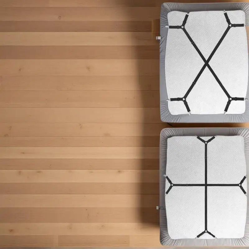 ベッドシーツホルダー 調節可能な弾性 12 クリップ 固定ホルダー マットレスクリップ ファスナー カバー 毛布グリッパー 固定 滑り止めストラップ