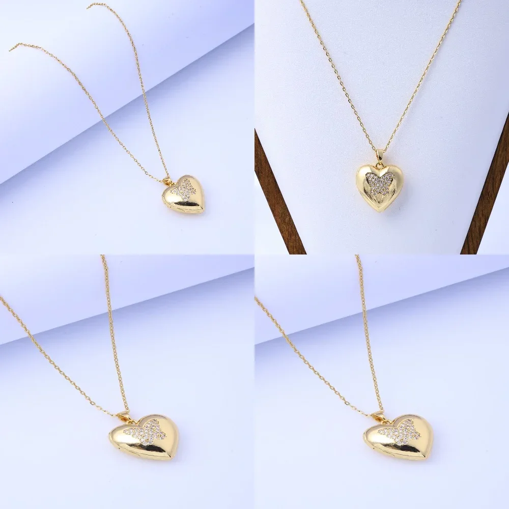 

Cross-border childlike love pendant temperament simple and versatile high-end titanium steel necklace women's 520 Valentine's Da
