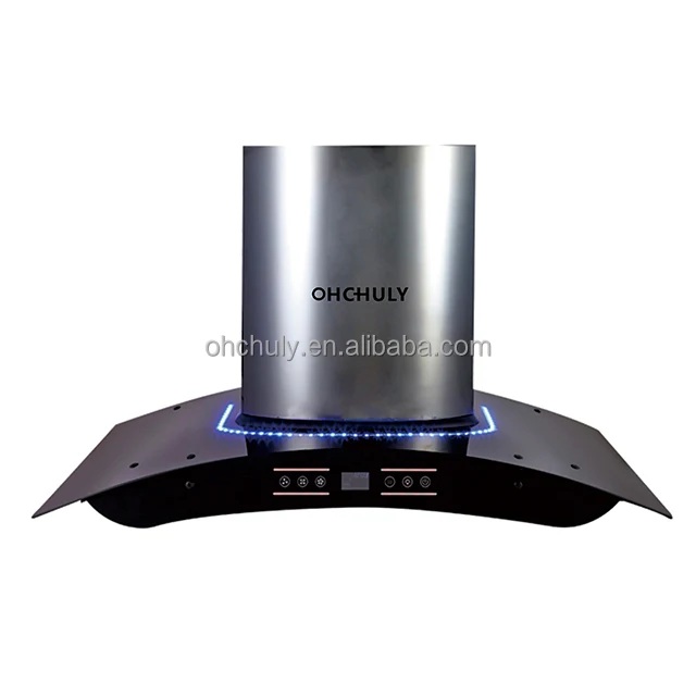 Advanced Technology High Quality Electric Vented Wall-Mounted Range Hood Kitchen Chimney Cooker Hood for Hotel Use