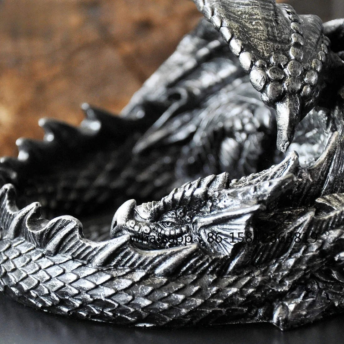 Taggao Dragon-shaped European-style Household Ashtray, Creative Personality Trend Multi-functional Fashion