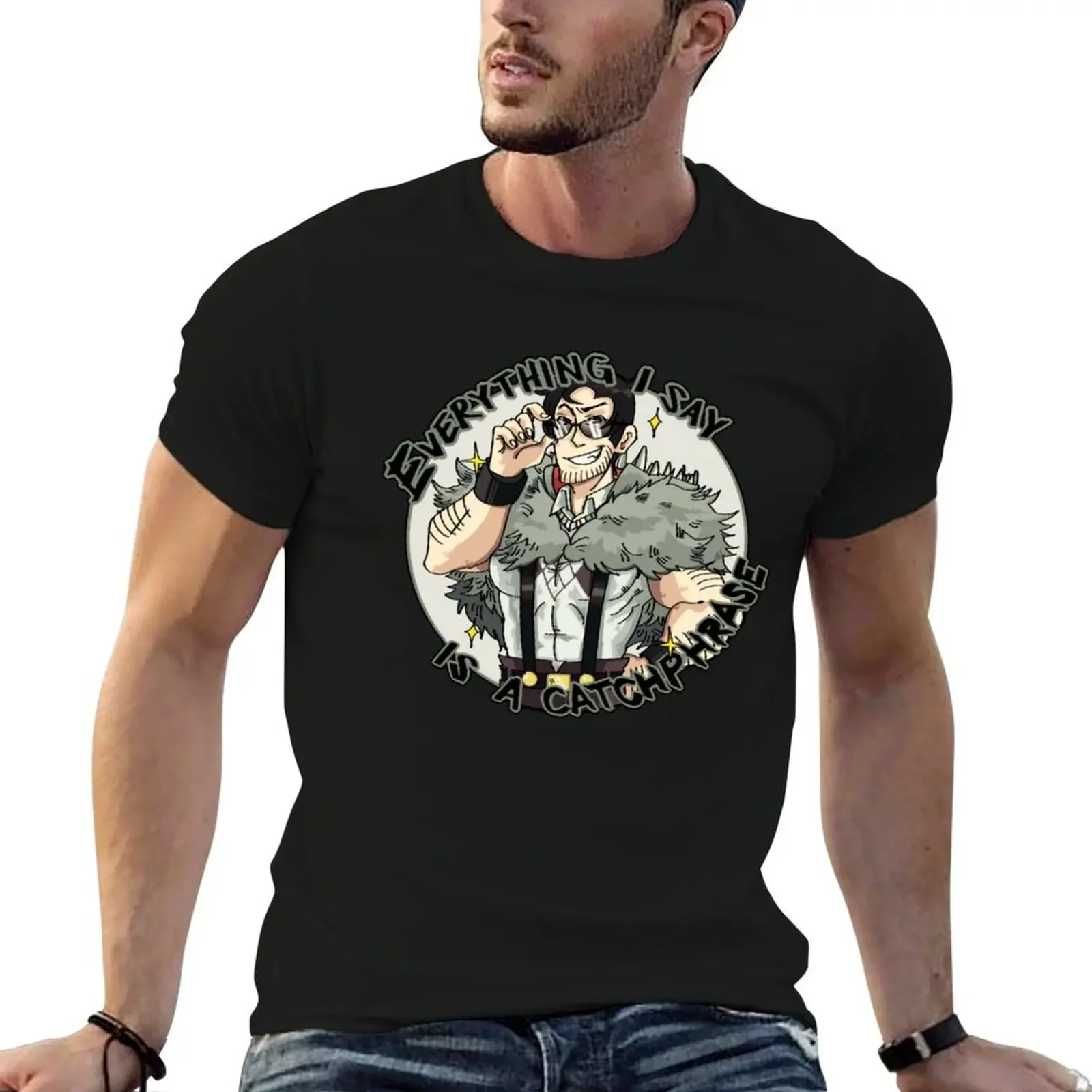 Beowulf - Everything I say is a catchphrase! T-Shirt anime tshirt graphic t shirts mens graphic t-shirts anime