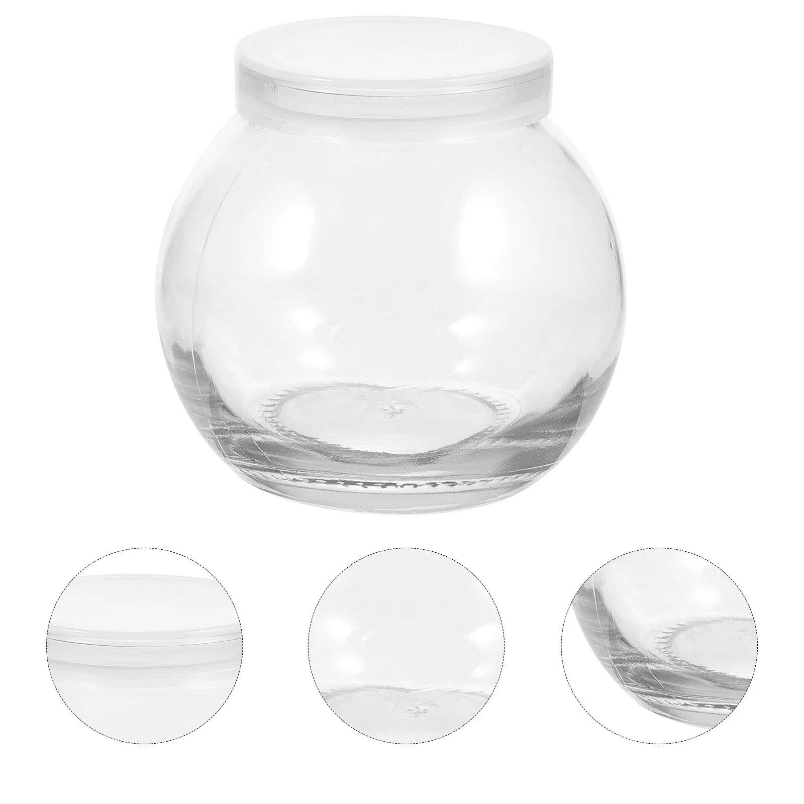 

2Pcs Glass Pudding Bottles Jelly Holders Reusable Storage Jars for Yogurt Mousse Dessert Serving Containers Party Favor Cups