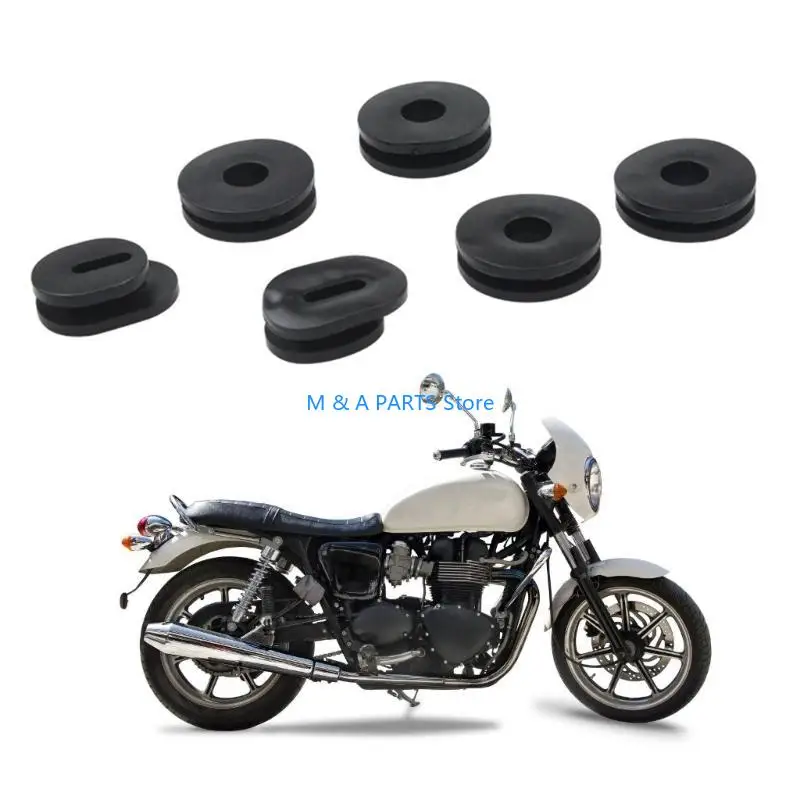 

U1JF Motorbike Accessories for GS125 Side Panel Fairing Washer Spacer Rubber Gasket