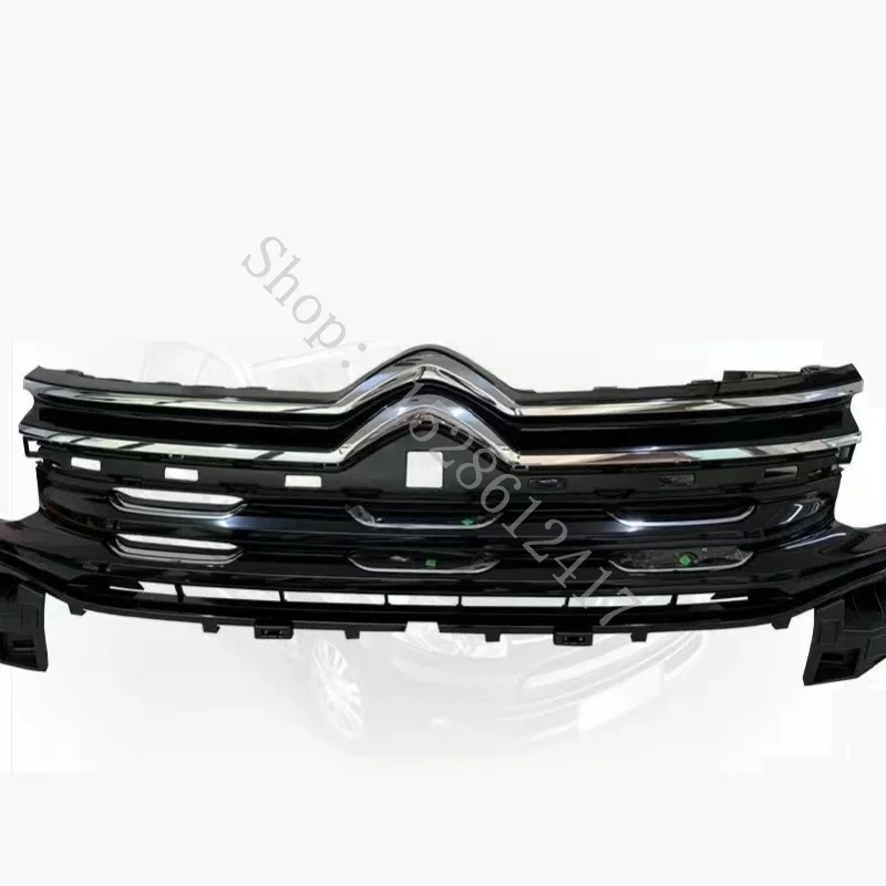 For Citroen C5 Aircross 2017 2018 2019~2022 Original factory ABS Front Grille Around Trim Racing Grills Trim car Accessories