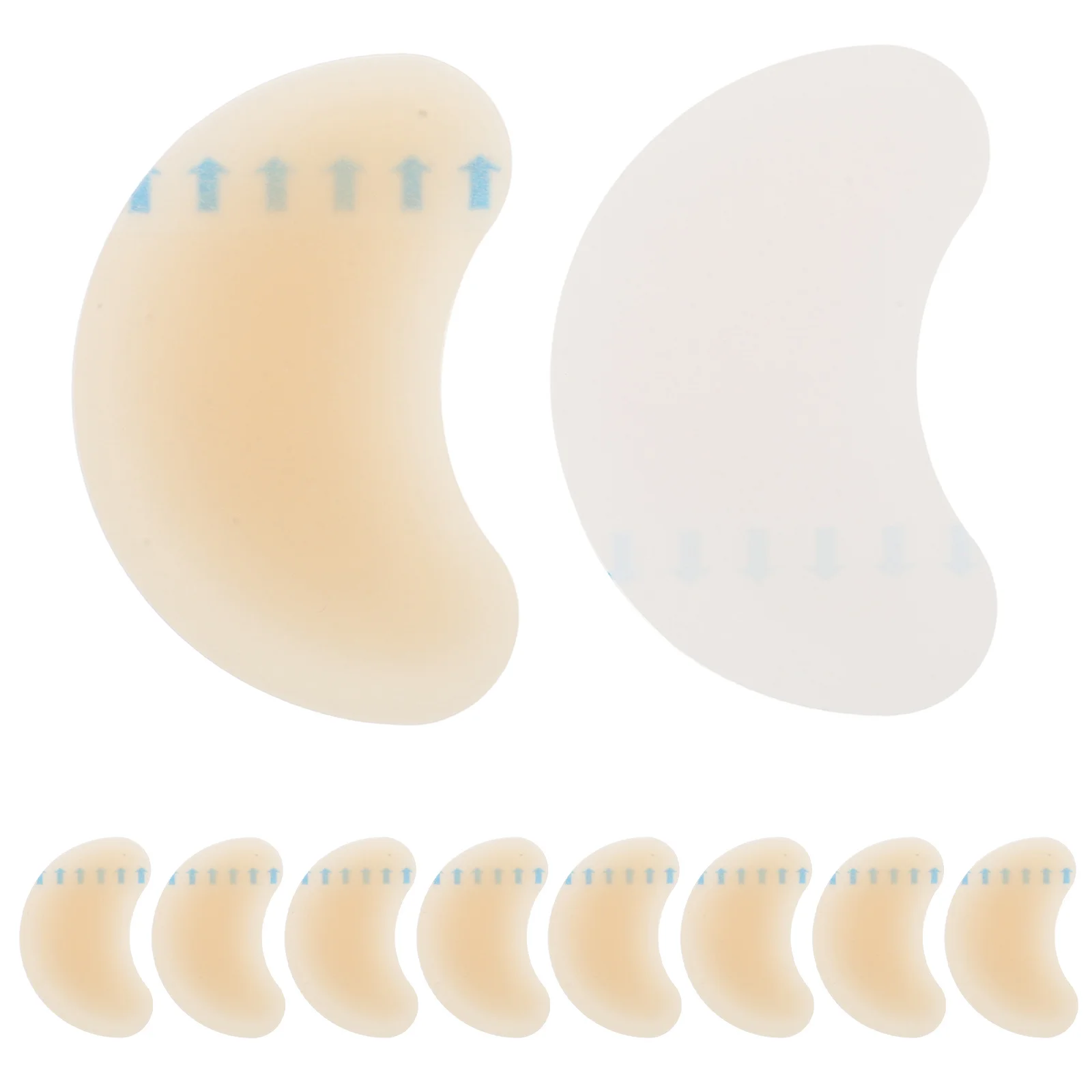 

10 pcs Anti-Friction Patch Soft Breathable Liners For High Heels Shoe Inserts Non-Slip Heel Pads Foot Care Tool Anti Wear Heel