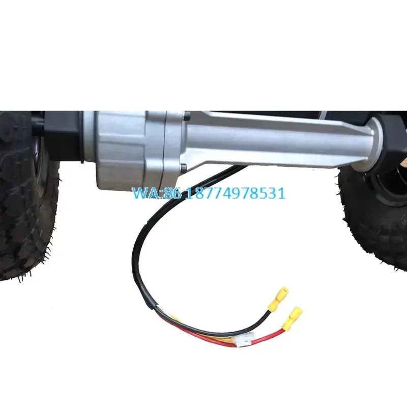 Wmwmnu for 24V 180W 250W Rear Axle Motor Drive Gear Differential Motor Axle Scooter Dust Cart Rear Axle