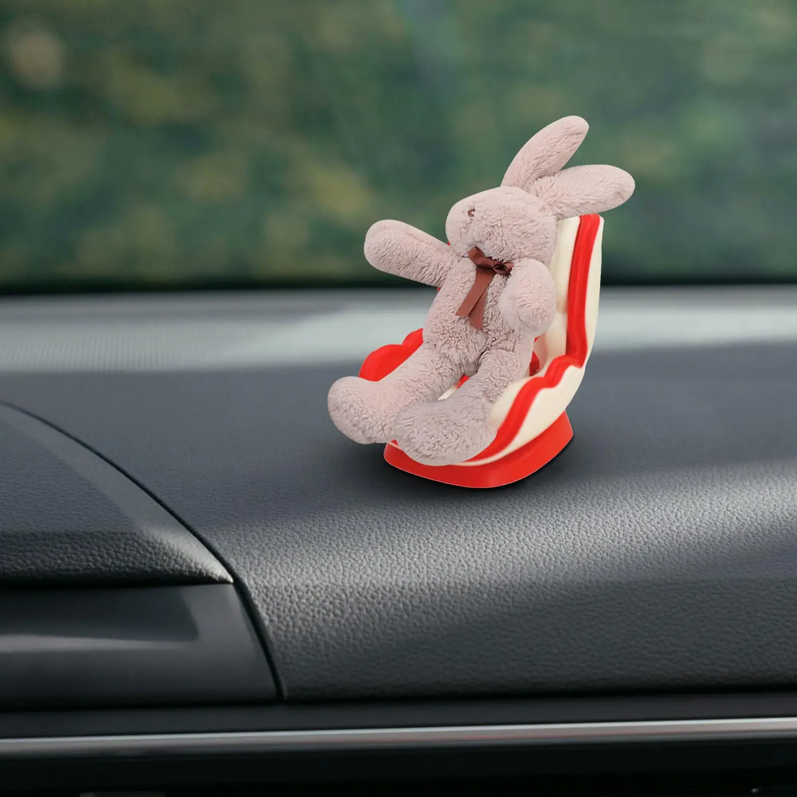 

Baby Doll Carseat Vent Clip Dolls Car Booster Seat Decor Magnetic Ornament For Driver Men Women Display Parking Decoration