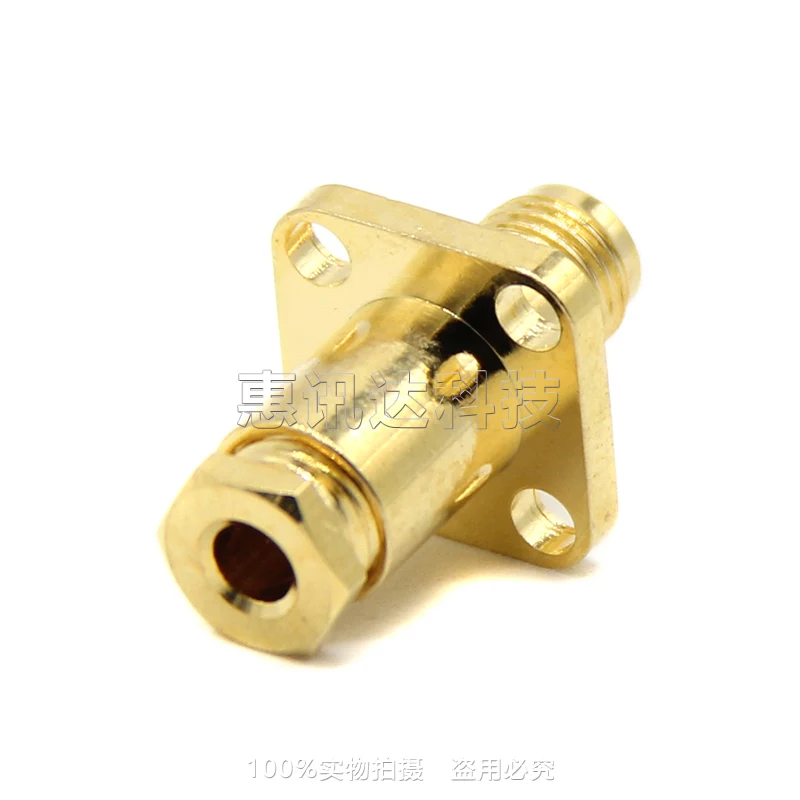SMA-KF3 SMA-KF-1.5 SMA with four-hole flange fixed, soldered 50-1.5 cable, connector