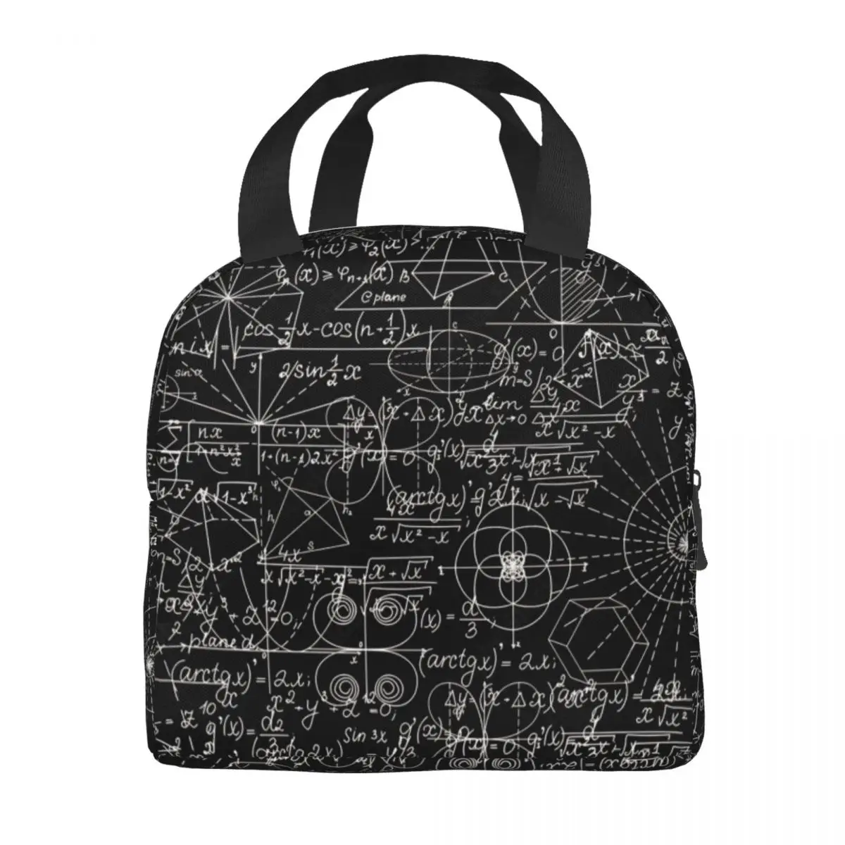 Custom Physical Chemical Biological Sciences Mathematics Thermal Insulated Lunch Bags Women Resuable Lunch Container Food Box
