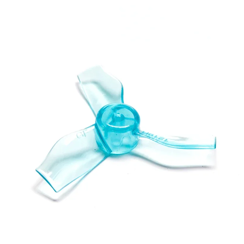 GEMFAN 1219 3-블레이드 프로펠러 31mm 0.8mm/1mm 샤프트 홀 CW/CCW 0703-1103 모터용 - FPV RC 드론 내구성 있는 PC 프로펠러 (4쌍)