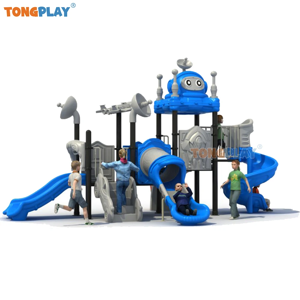 Hot Selling Tong Play New Factory Medium Plastic Robot Series For Beach Games & Slide Equipment Kids Outdoor Playground