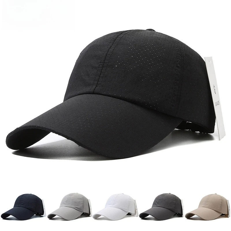 

Fashion Men's Baseball Cap Summer Quick Dry Hats for Men Breathable Outdoor Sports Sun Hat Designer Cap Men Golf Hat Trucker Hat