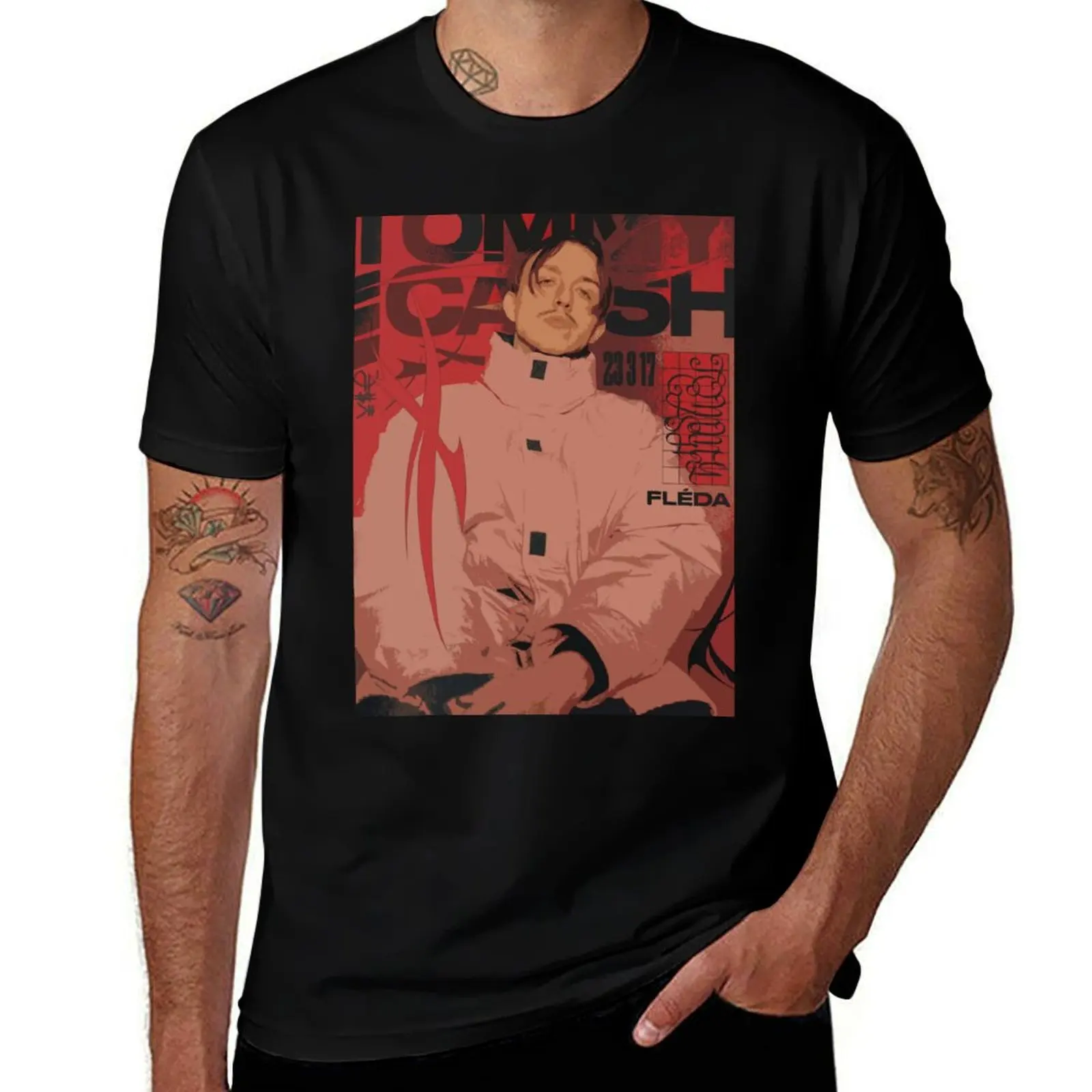 Tommy Cash Estonian Rapper T-Shirt Summer Print Short Sleeve Tee T-Shirt