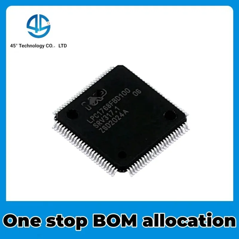 

5PCS LPC1768FBD100 QFP100 microcontroller MCU brand new NEW IC Chip