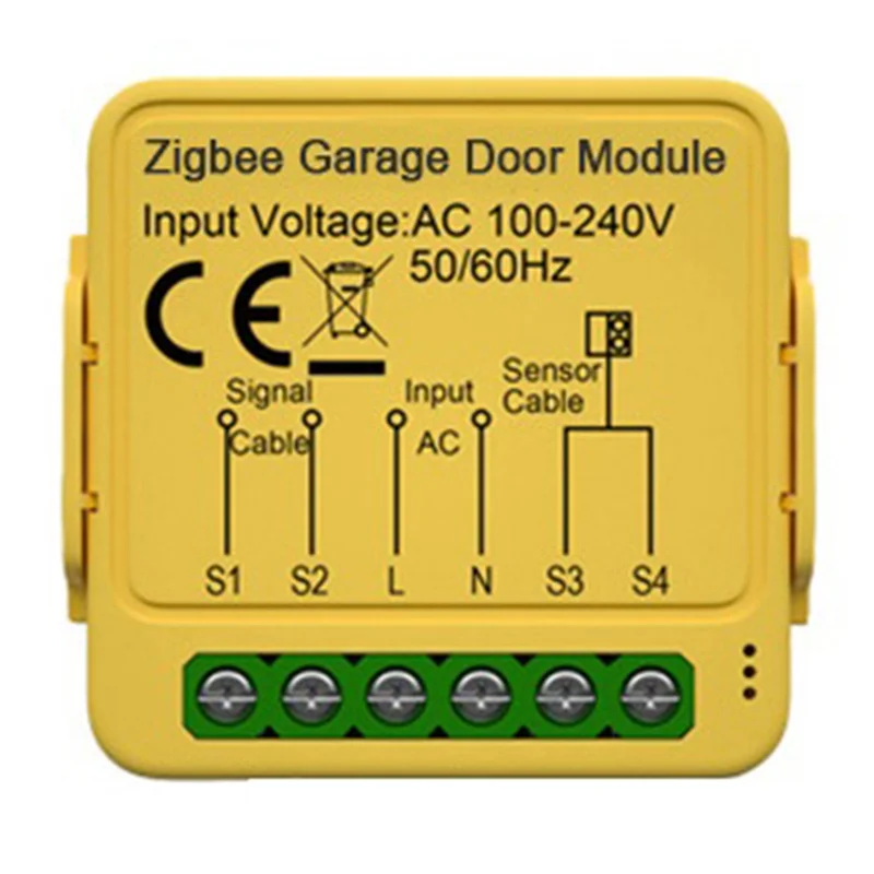 N75R-Tuya Garage Door Opener Controller Module Remote Control Switch Smart Life App Work With Alexa Home Assistant