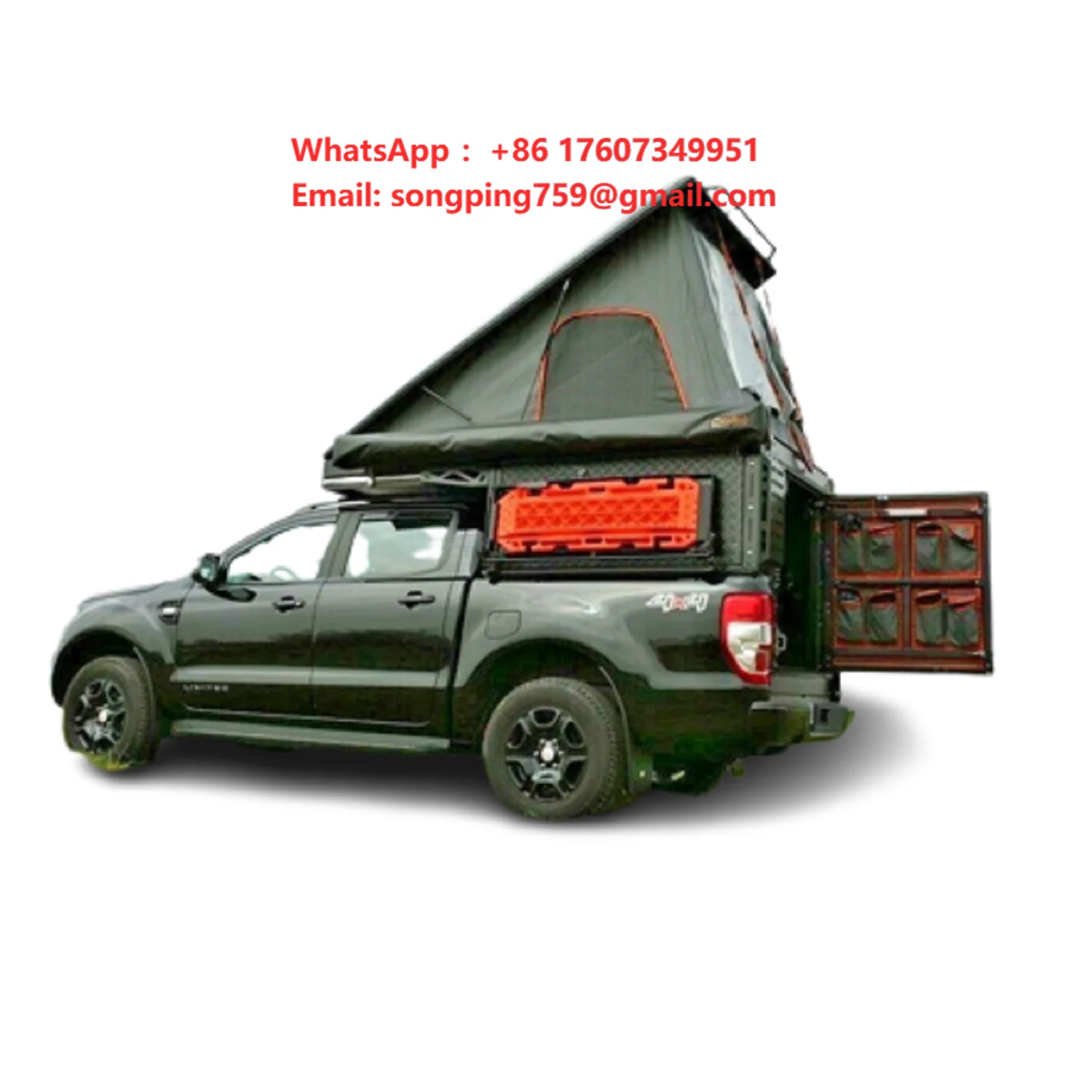 High-Quality Selling Aluminum Alloy Frame ALU-CAB Canopy Camper Module for Pick up Trucks