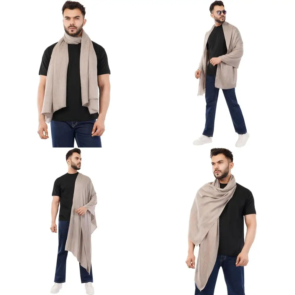 

Lightweight Unisex Cashmere Stole Wrap, Soft 100% Pure Cashmere Scarf, Warm Pashmina Stole, Pure Wool Scarf, Woven Woolen Stole
