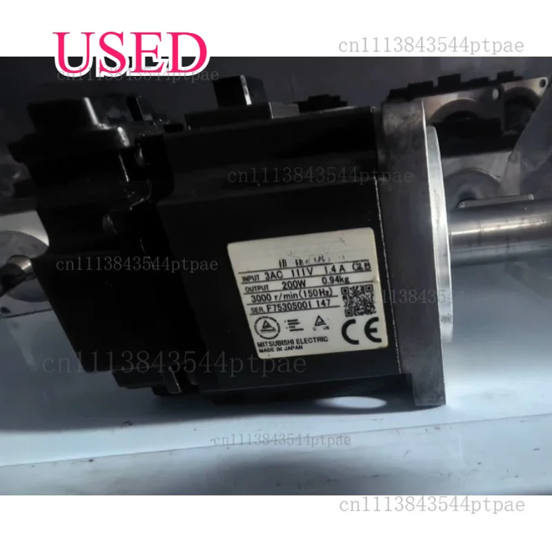 Servo driver mr-j3-20a, 200w matching motor hf-kp23 (actual picture taken directly)