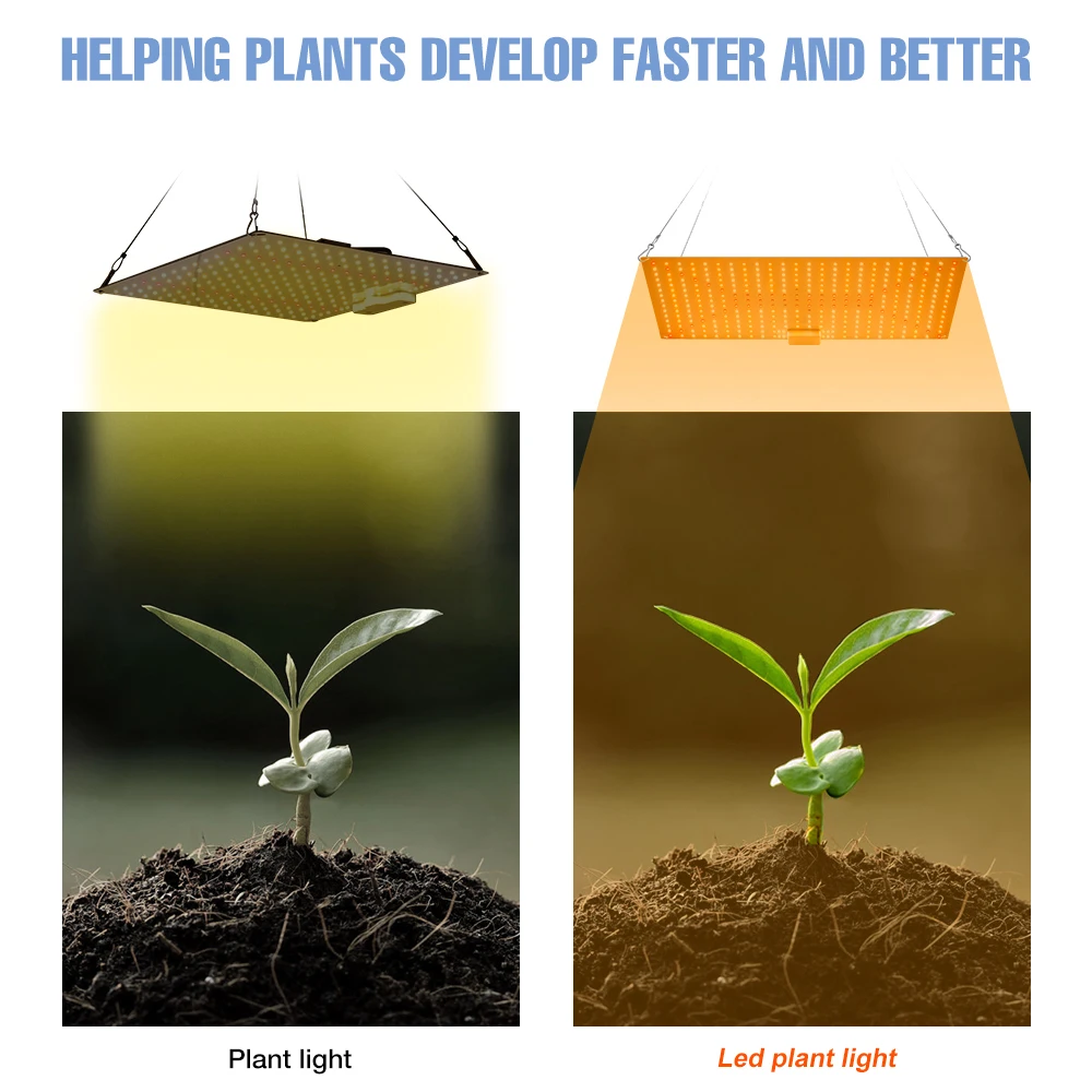 250 واط LED الطيف الكامل تنمو ضوء الكم مجلس النبات الأشعة فوق البنفسجية مصباح داخلي الدفيئة خيمة عصاري الفواكه الخضروات ملء الإضاءة #5