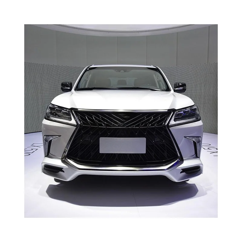 High Quality PP Body Kit Tuning Parts Front & Rear Bumper Grille Interior Exterior Accessories Fit for LX570 2010-2017 Upgrade