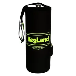 KegLand Glow in the Dark Mini Keg Neoprene Parka / Jacket - 8-10L Beer Home Brewing