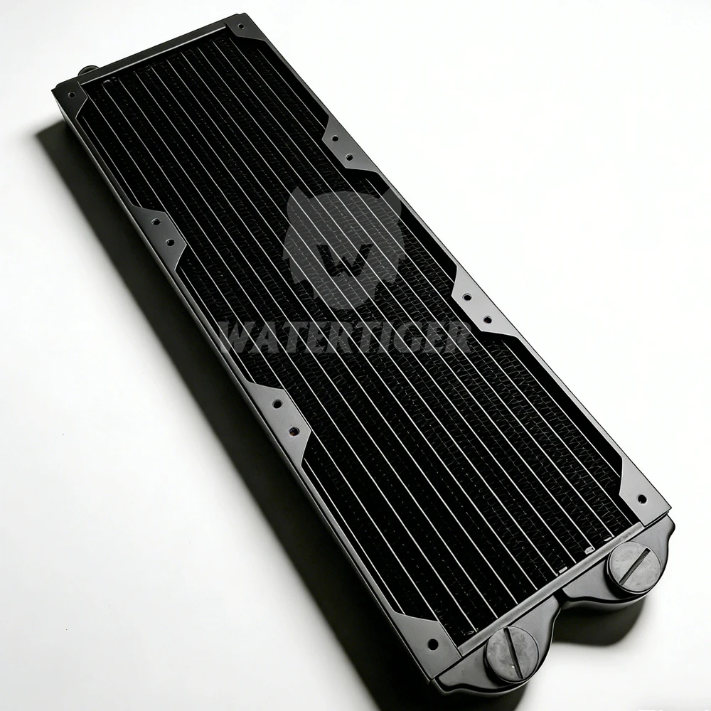 

Ultra-thin 360 Copper Radiator，Thickness: 25mm, 120MM X 3 fan positions ，computer water-cooling radiator