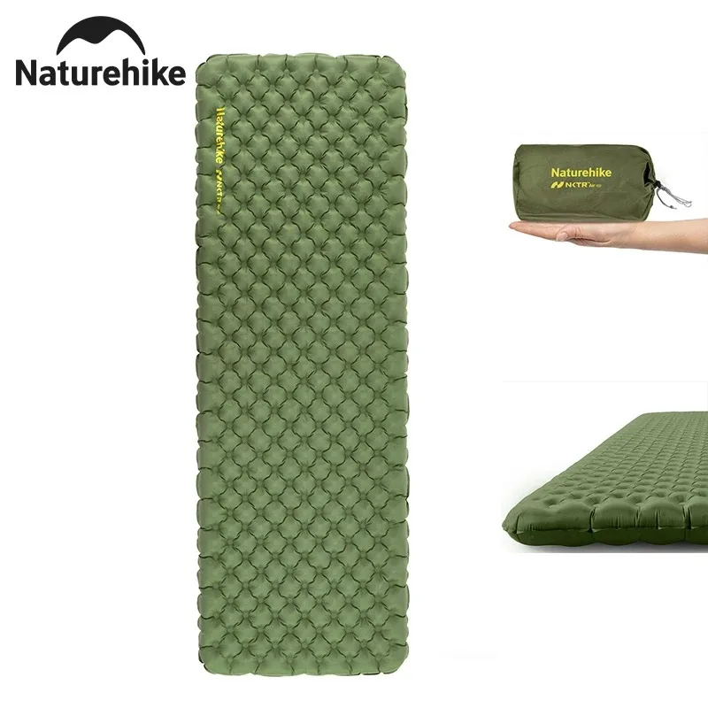 

Naturehike Camping Mat R 4.6 Ultralight Portable Foldable Tent Sleeping Pad Portable Outdoor Beach Travel Inflatable Mattress