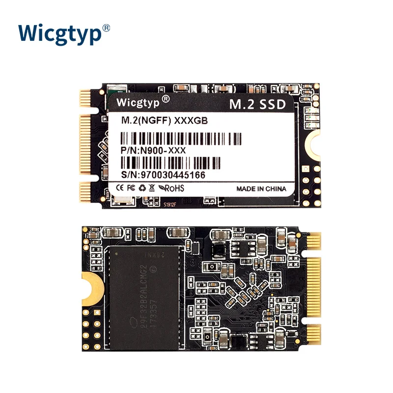 Wicgtyp M.2 SATA SSD SATA3 128GB 256gb 512 go disque dur 2242mm NGFF M2 SATA 1tb 2tb 120gb 240gb disque dur pour ordinateur portable Destop