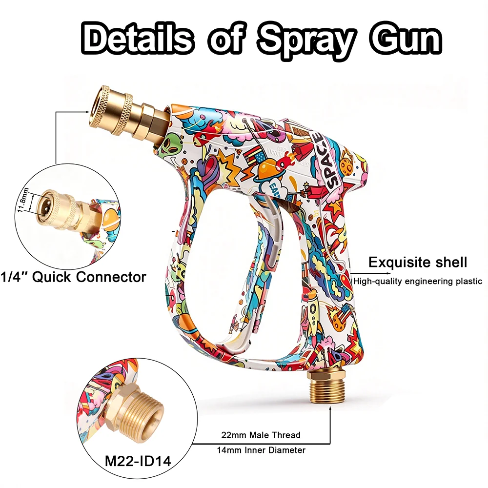 Short Pressure Washer Gun with - Pressure Washer Foam Gun ulasan dan harga