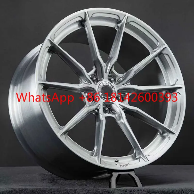New Customize Color Brushed Forged Monoblock Alloy Wheels 17-20inch V Spoke Passenger Car Sale