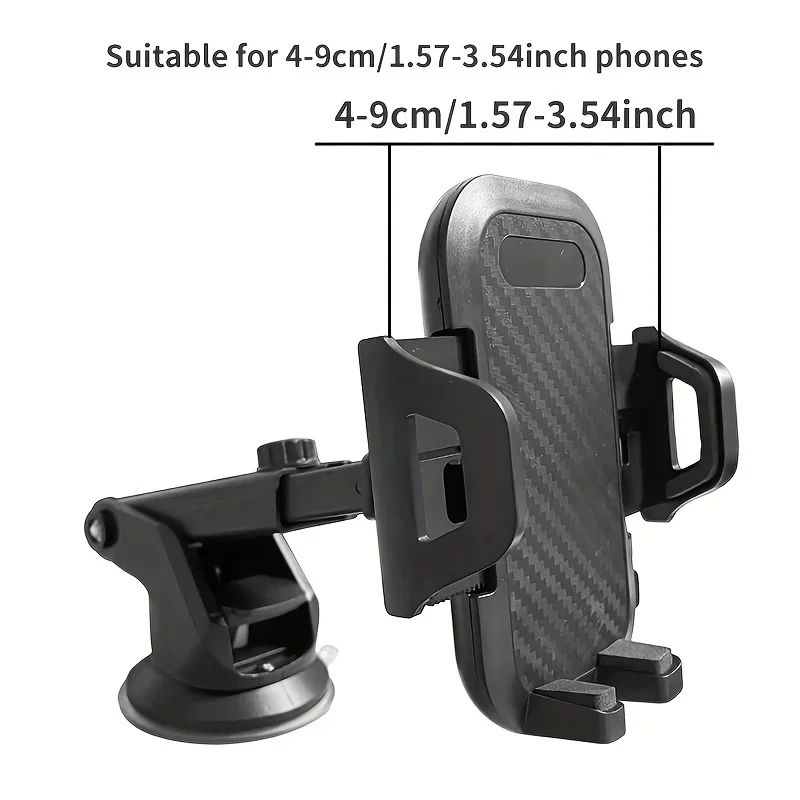 

Car Phone Holder Mount, Suction Cup & Air Vent Stand for iPhone, Samsung, Dashboard Mobile Bracket Support Holders & stands Hoco