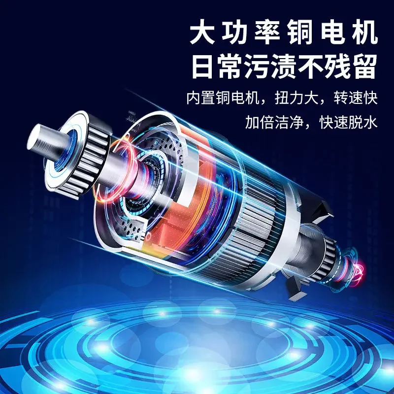 Mesin Cuci Mini Semi-otomatis Rumah Tangga, Mesin Cuci Sepatu Ember Tunggal Anak Bayi Kecil, Pakaian Dalam dan Kaus Kaki