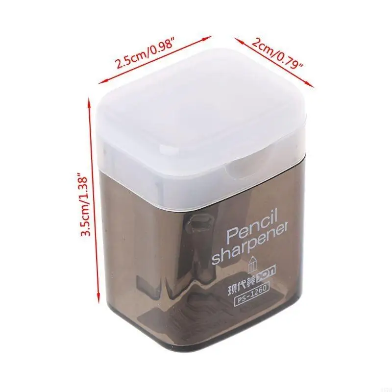 Mini Manual Pency Sharpener Hand Toop Toop Tool Student School Securdes