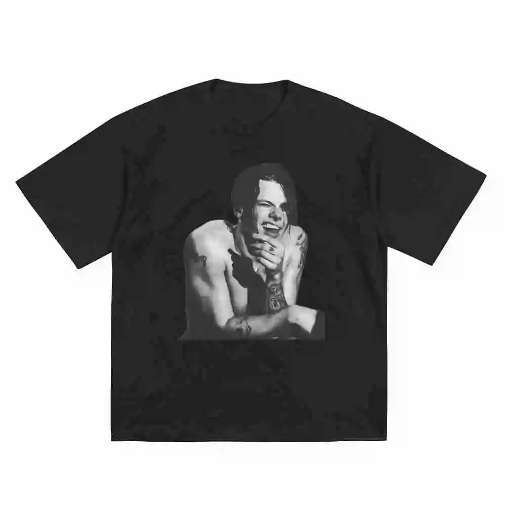 Yungblud Zombie World Tour Fan Art Short Sleeve Tee 100% Cotton T-Shirt