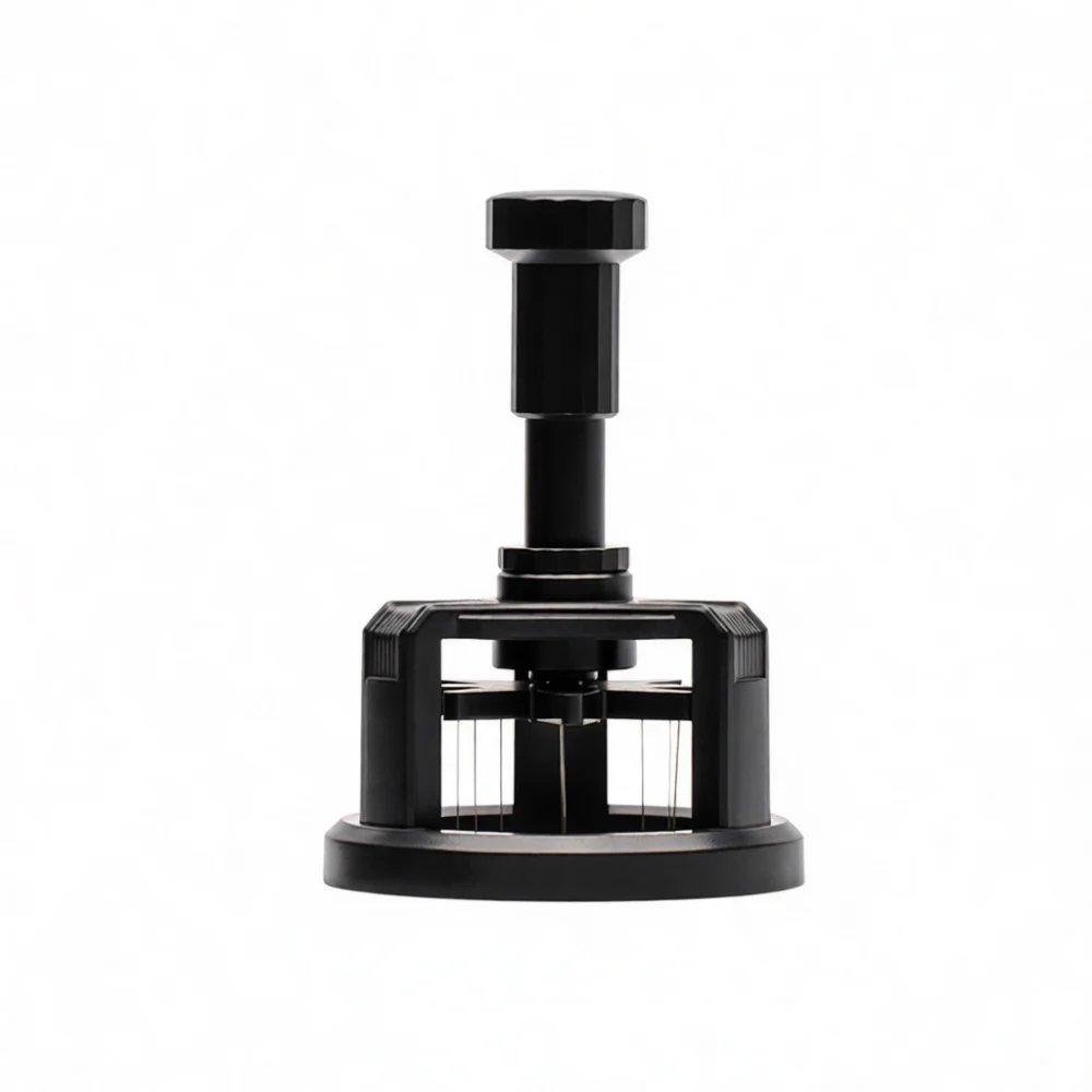 Coffee Needle Distributor Adjustable Height Magnetic Espresso Powder Leveler Tool For Barista Portafilter Distribution