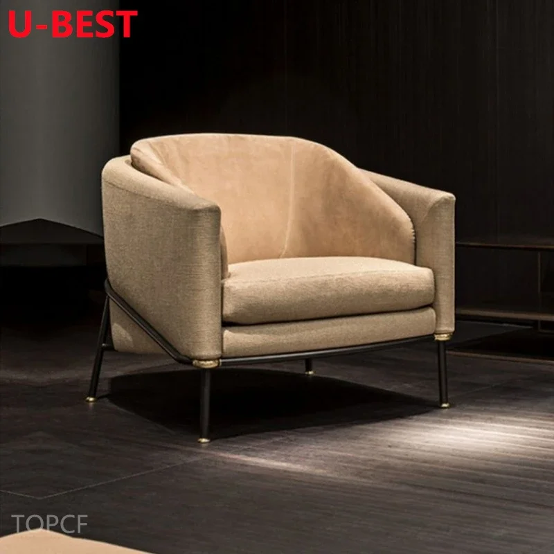 U-Best Leisure Accent Chair Lounge Recliner  Luxury Luxuosa Chair Cadeira Chaises Silla Krzeslo Living Room Sessel