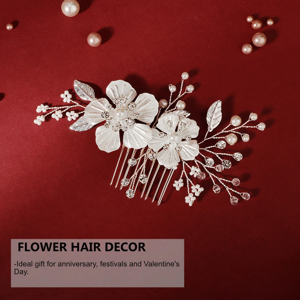 

Pearl Comb Vintage Accessories Wedding H made Headwear Hair Supply Elegant Hair Supply Decor Traditional Style