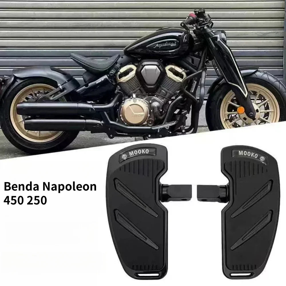 Benda Jinjiela 450 Napoleon 450 Modified Front and Rear Pedals Enlarged and Widened Non-Slip Foot Pedals