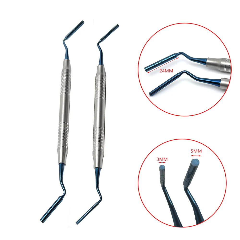 Dental Bone Graft Carrier Powder Filling Instrument Set Restorative Kit Dental Spatula Filler Dentist Tool