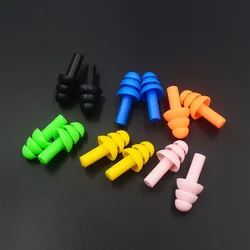 EarPlug Sound insulation Waterproof Silicone Ear Protection Earplugs Anti-noise Sleeping Plug For Travel Noise Reduction