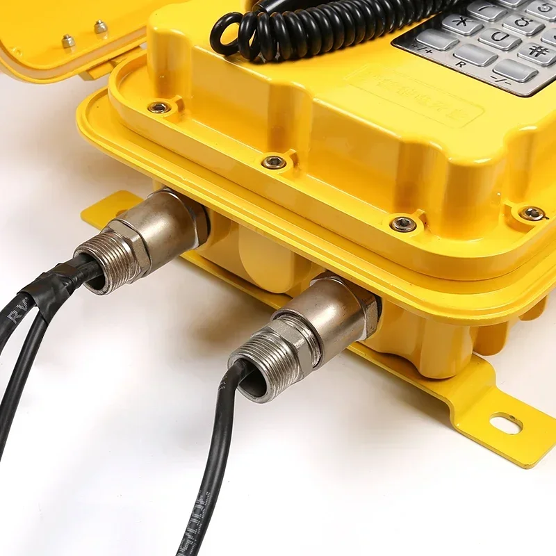 公共セルフサービスキオスク電話 耐破壊性産業用電話