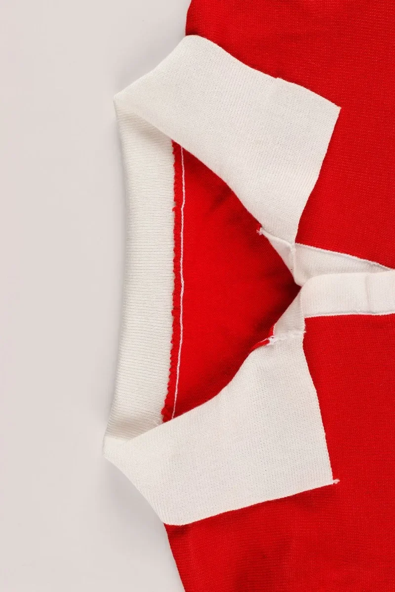 Damesmode Kleur Patchwork Gebreide Speelpakjes Sexy Kraagvorm Korte Mouw Single Breasted Hoge Stretch Slanke Rompertjes