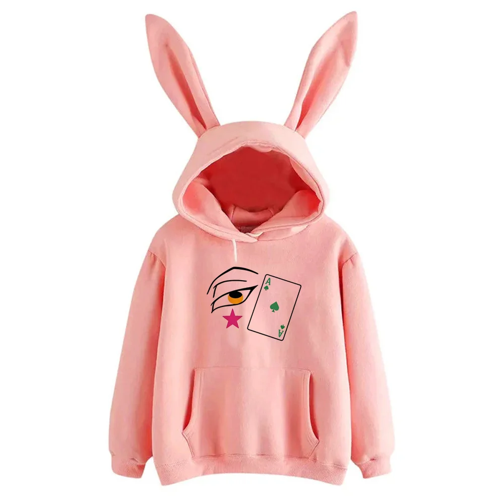 Hunter x Hunter hoodies women anime sweatshirt japanese anime 2026 ladies clothes harajuku Korean Pockets