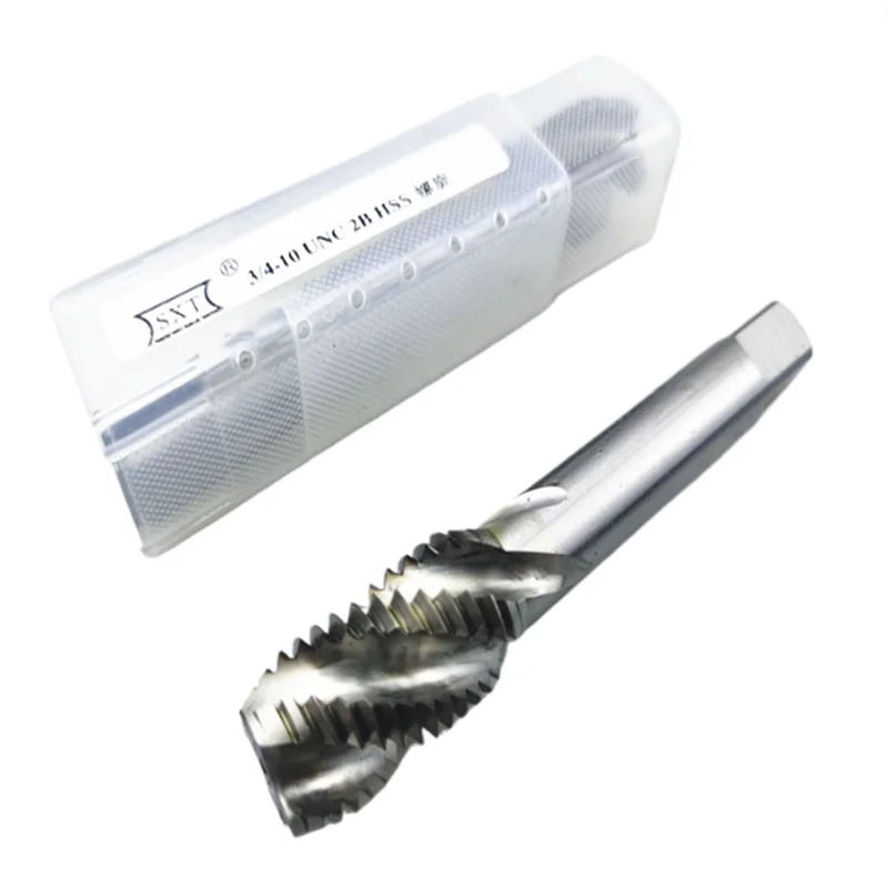 Robinet de machine à rainure en spirale américain, W6542 HSS, UNC, UNF, utilisé pour les outils de taraudage et de perçage à filetage interne en